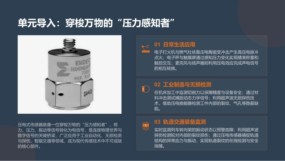 传感器与车辆检测技术：压电式传感器及其应用PPT教学课件.pptx_第2页
