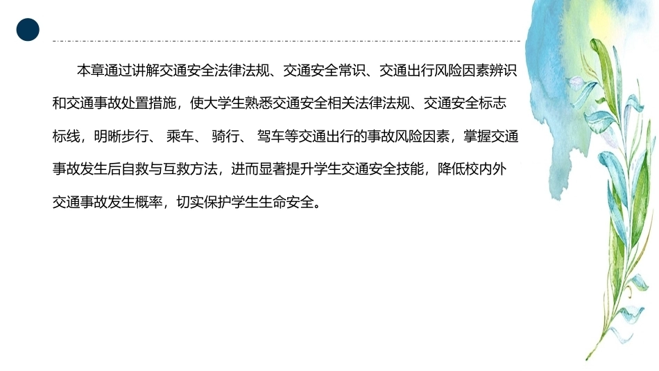 大学生安全教育：交通安全PPT教学课件.pptx_第2页
