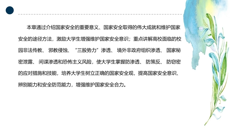 大学生安全教育：切实维护国家安全PPT教学课件.pptx_第2页