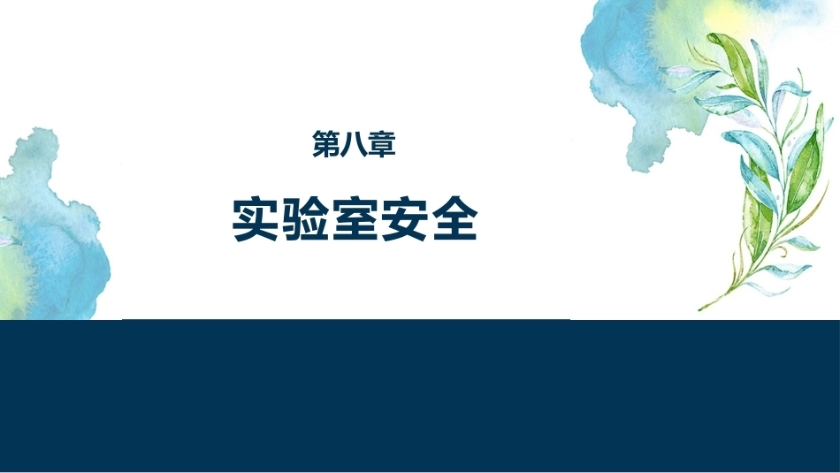 大学生安全教育：实验室安全PPT教学课件.pptx_第1页
