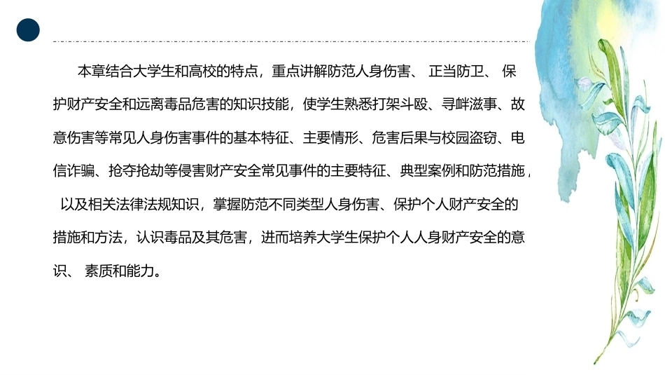 大学生安全教育：治安防范PPT教学课件.pptx_第2页