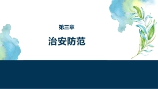 大学生安全教育：治安防范PPT教学课件.pptx