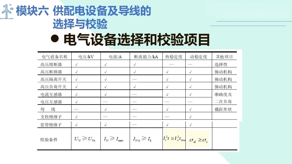 工厂供配电：供配电设备及导线的选择与校验PPT教学课件.pptx_第3页