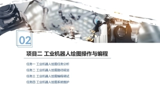 工业机器人操作与编程：工业机器人绘图操作与编程PPT教学课件.pptx