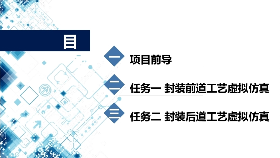 集成电路技术导论：项目5芯片封装PPT教学课件.pptx_第2页