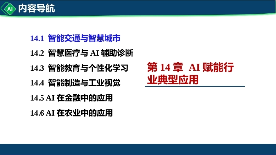 计算机与人工智能导论：第14章 AI赋能行业典型应用PPT教学课件.pptx_第3页