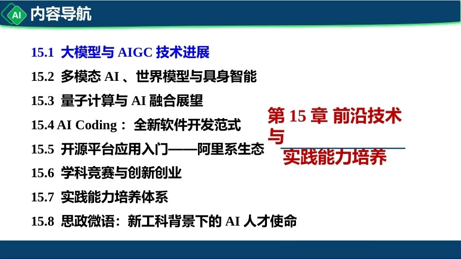 计算机与人工智能导论：第15章 前沿技术与实践能力培养PPT教学课件.pptx_第3页