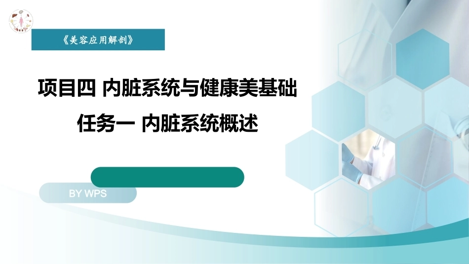 美容应用解剖（第2版）：内脏系统与健康美基础PPT教学课件.pptx_第1页