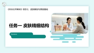 美容应用解剖（第2版）：皮肤解剖与美容基础PPT教学课件.pptx