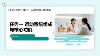 美容应用解剖（第2版）：运动系统与人体形态美PPT教学课件.pptx