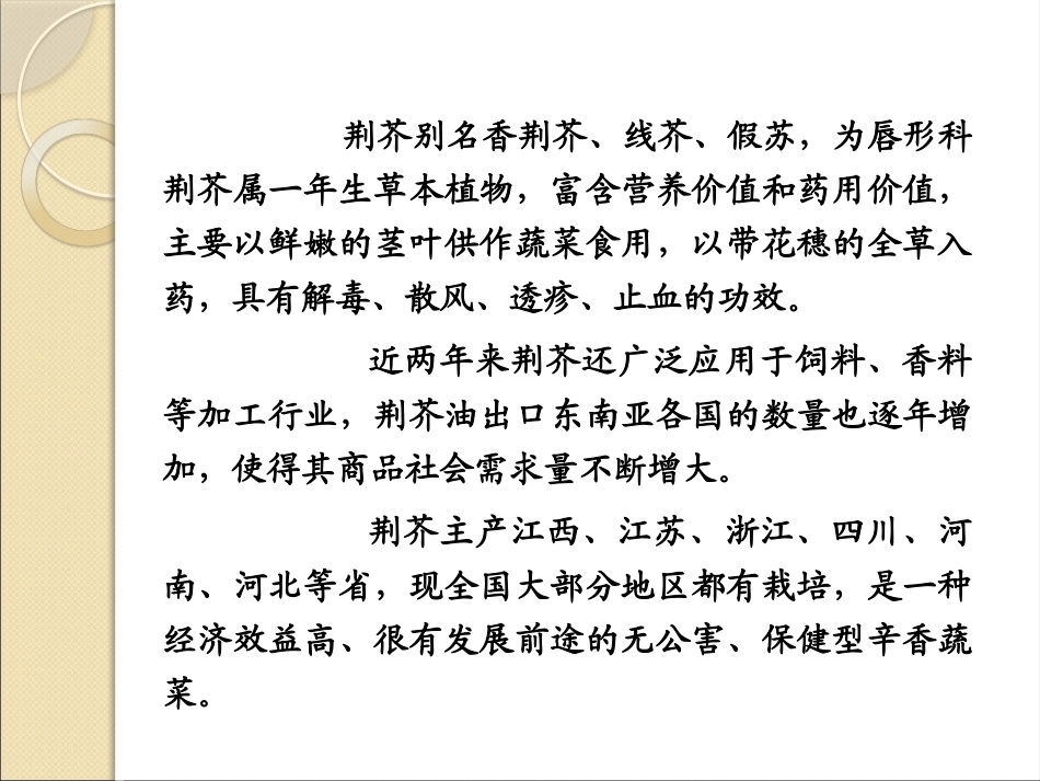 特种经济作物栽培技术微课版（第2版）：荆芥栽培技术PPT教学课件.pptx_第2页