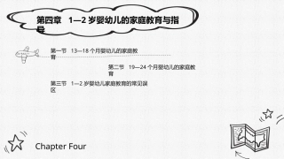 0-3岁婴幼儿家庭教育与指导：1—2岁婴幼儿的家庭教育与指导PPT教学课件.pptx