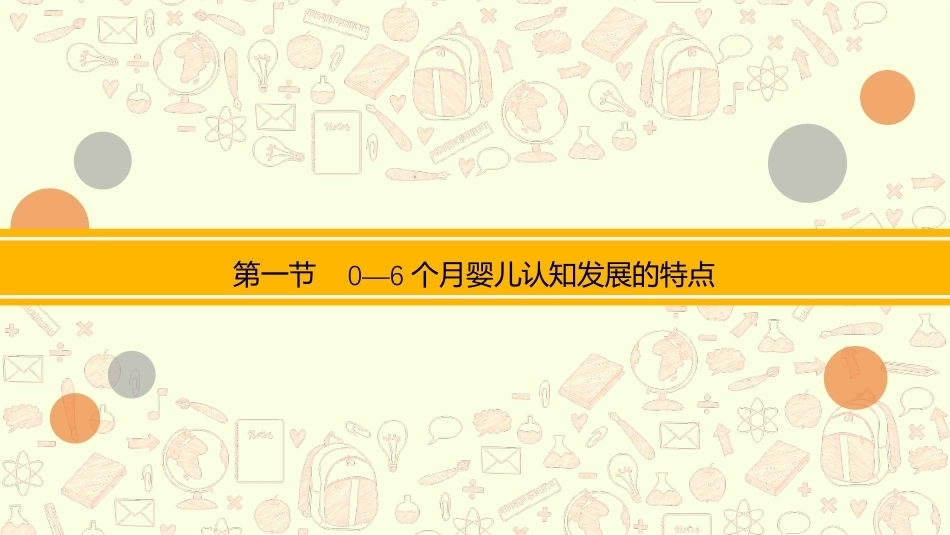 0—3岁婴幼儿认知发展与教育：0—6个月婴儿认知发展与教育PPT教学课件.pptx_第3页