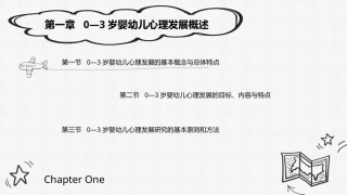 0—3岁婴幼儿心理发展与教育：婴幼儿心理发展与教育PPT教学课件.pptx