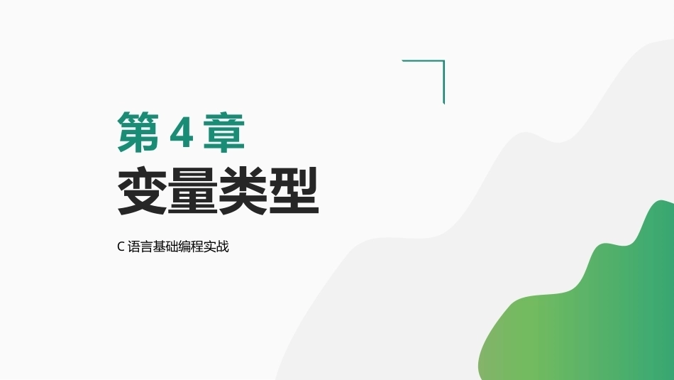 C语言基础编程实战：变量类型PPT教学课件.pptx_第1页