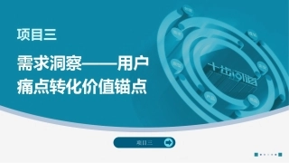 创业实践-模型与案例（现代职教版）：需求洞察——用户痛点转化价值锚点PPT教学课件.pptx