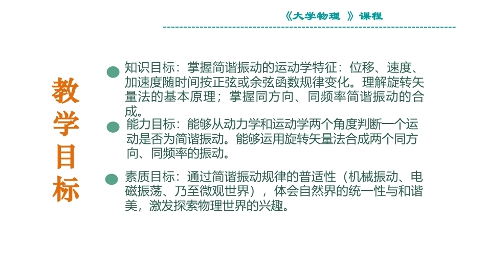大学物理：机械振动与机械波PPT教学课件.pptx_第3页