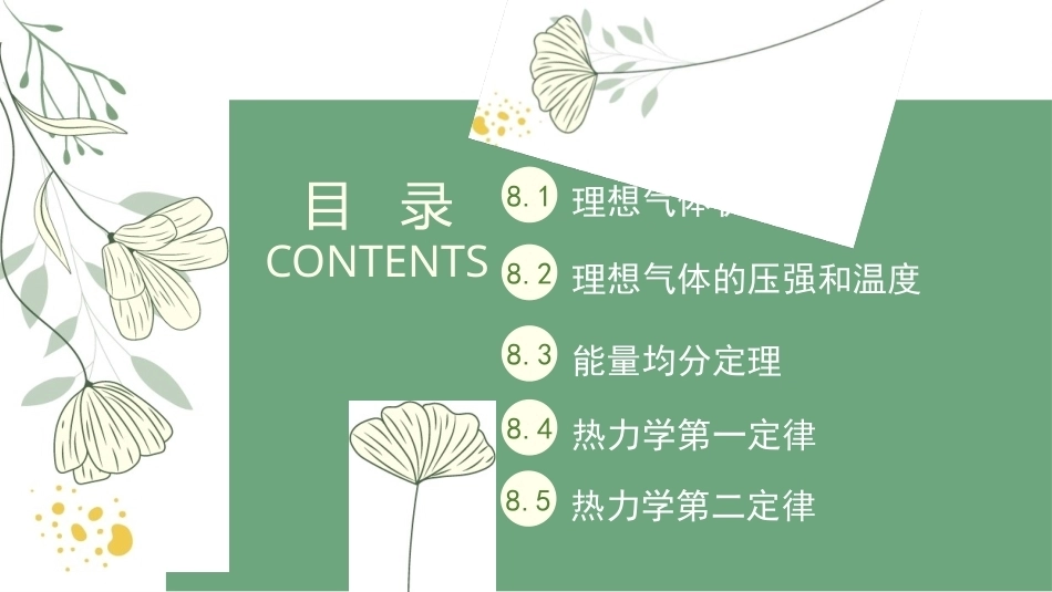 大学物理：气体动理论与热力学PPT教学课件.pptx_第2页