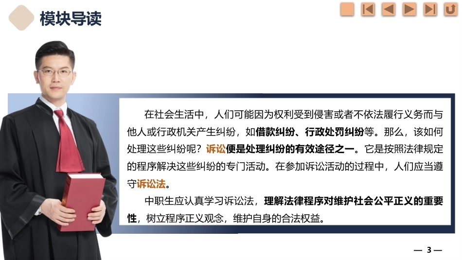 法律常识：理性处理纠纷，维护合法权益——诉讼法PPT教学课件.pptx_第3页