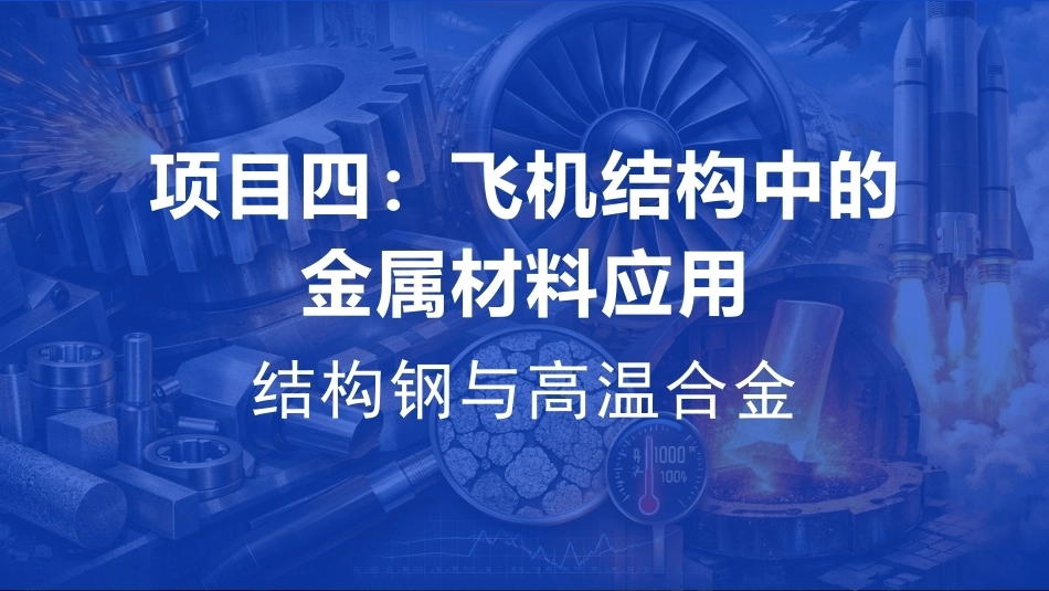 航空工程材料：飞机结构中的金属材料应用PPT教学课件.pptx_第1页
