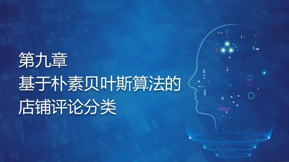 机器学习基础与应用：基于朴素贝叶斯算法的店铺评论分类PPT教学课件.pptx_第1页