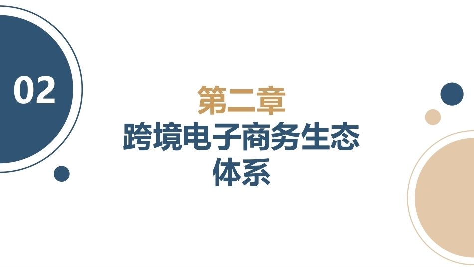 跨境电子商务理论与实践：跨境电子商务生态体系PPT教学课件.pptx_第1页