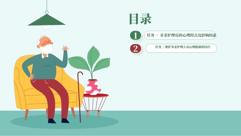 老年人心理护理实务：护理人员的心理健康与维护PPT教学课件.pptx_第2页