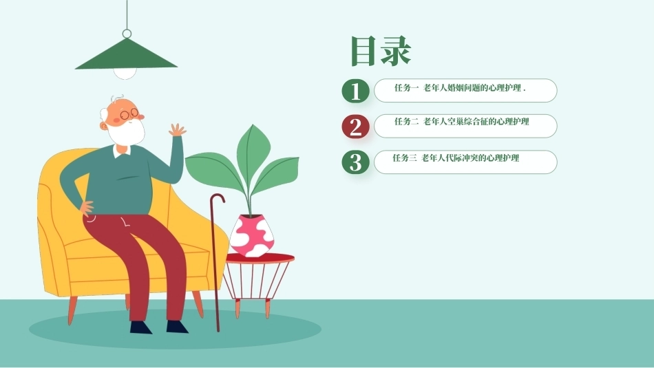 老年人心理护理实务：老年人家庭问题的心理护理PPT教学课件.pptx_第2页