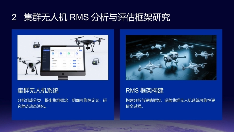 任务驱动的集群无人机RMS分析与评估技术：集群无人机RMS分析与评估框架研究PPT教学课件.pptx_第3页