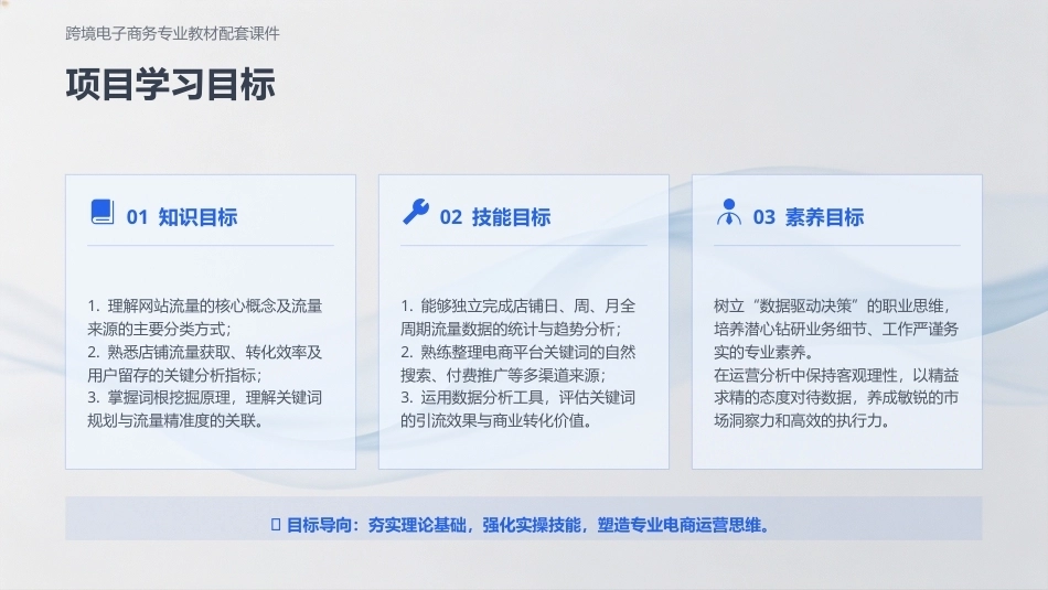 商务数据分析与应用：流量数据分析PPT教学课件.pptx_第2页