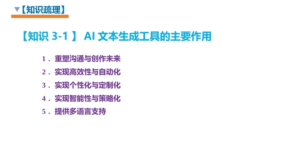 生成式人工智能（AIGC）实用技术案例教程：AIGC助力文本生成与文学创作PPT教学课件.pptx_第3页