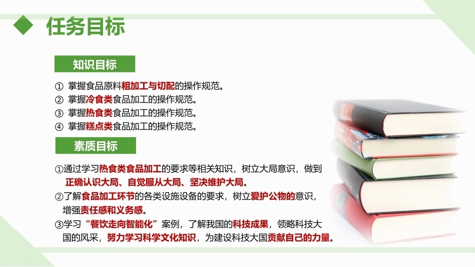 食品安全与操作规范：食品加工环节的操作规范教学课件.pptx_第3页
