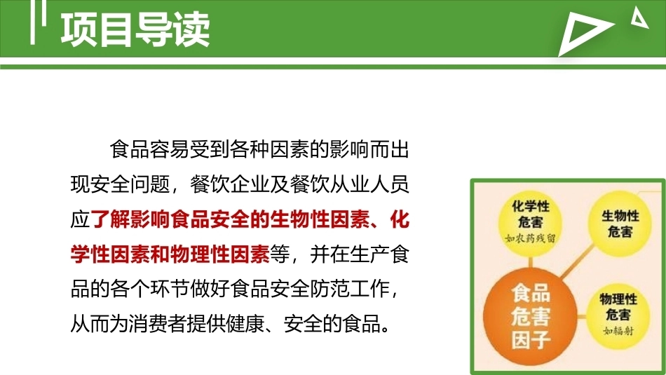 食品安全与操作规范：影响食品安全的因素教学课件.pptx_第2页