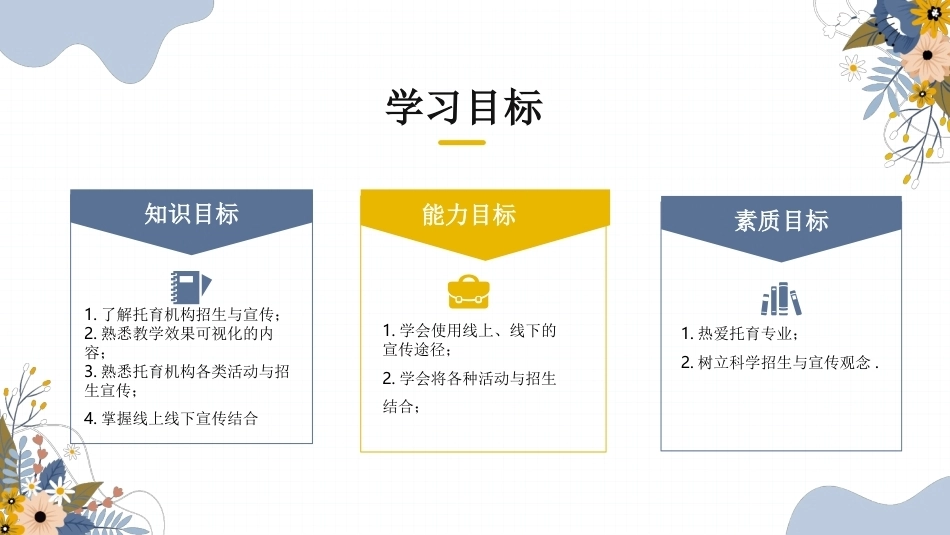 托育机构管理与运营实务：招生与运营PPT教学课件.pptx_第2页