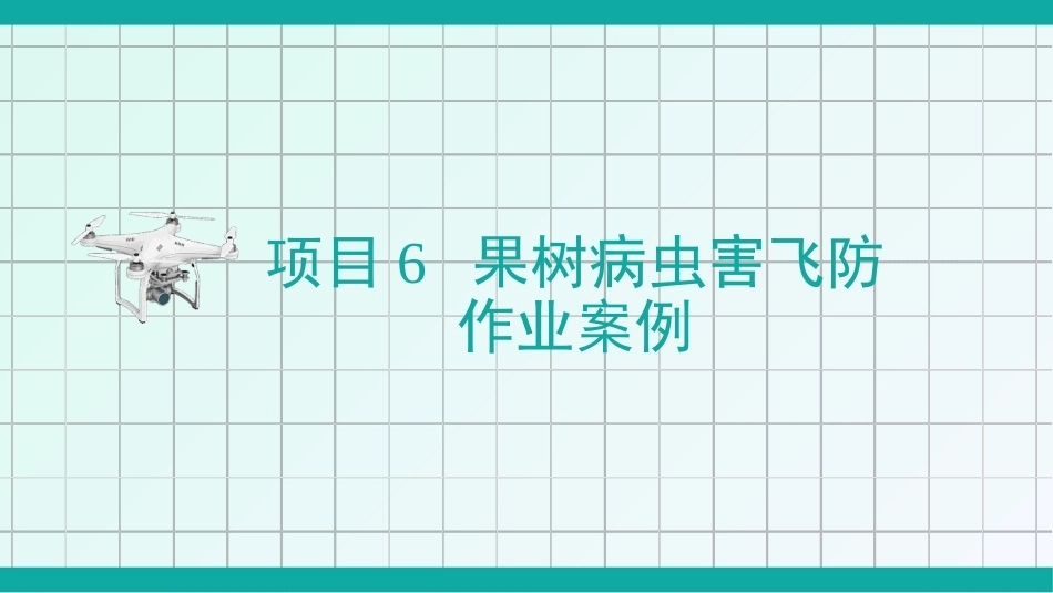 无人机农林植保技术：果树病虫害飞防作业案例PPT教学课件.pptx_第2页