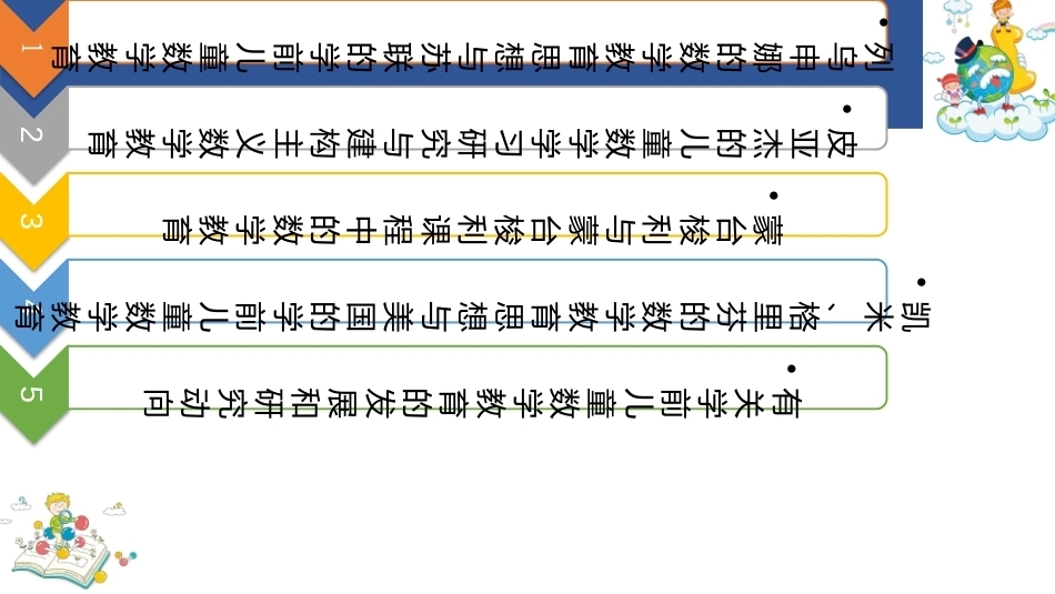 学前儿童数学教育与活动指导第四版：有关学前儿童数学教育的理论流派与研究动向PPT教学课件.pptx_第2页