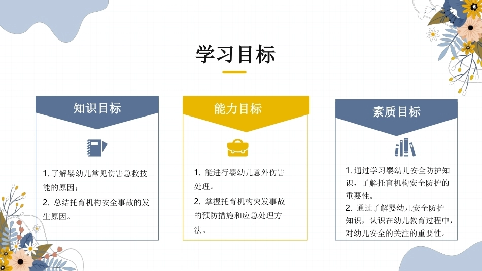婴幼儿托育基础与实务：婴幼儿安全防护PPT教学课件.pptx_第2页