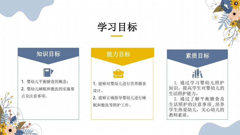 婴幼儿托育基础与实务：婴幼儿照护PPT教学课件.pptx_第2页