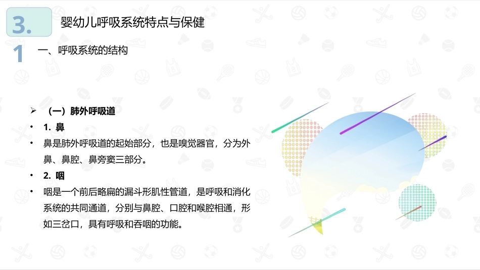 婴幼儿卫生与保健：婴幼儿各系统特点与保健PPT教学课件.pptx_第3页