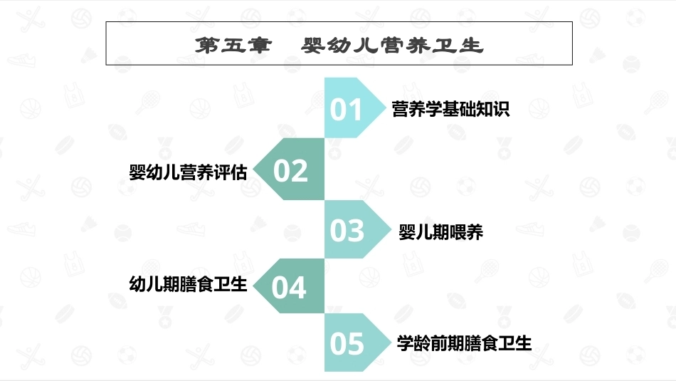 婴幼儿卫生与保健：婴幼儿营养卫生PPT教学课件.pptx_第1页