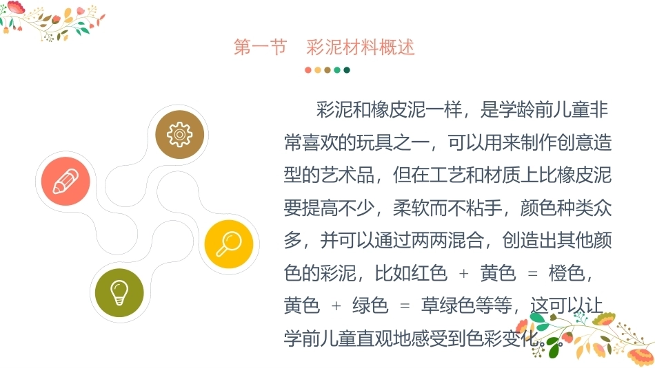 幼儿园手工-指尖上的创意第二版：手工彩泥PPT教学课件.pptx_第2页