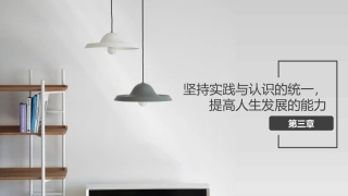 哲学与人生：坚持实践与认识的统一，提高人生发展的能力PPT教学课件.pptx