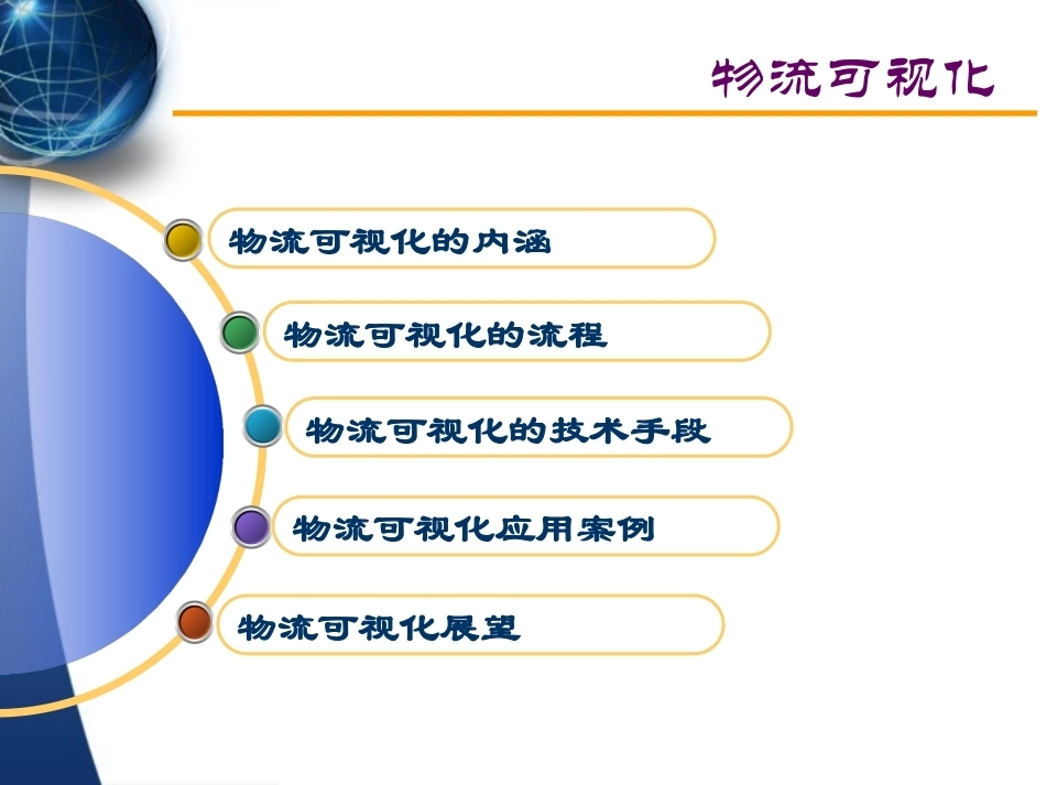 智慧物流管理：物流可视化PPT教学课件.pptx_第2页