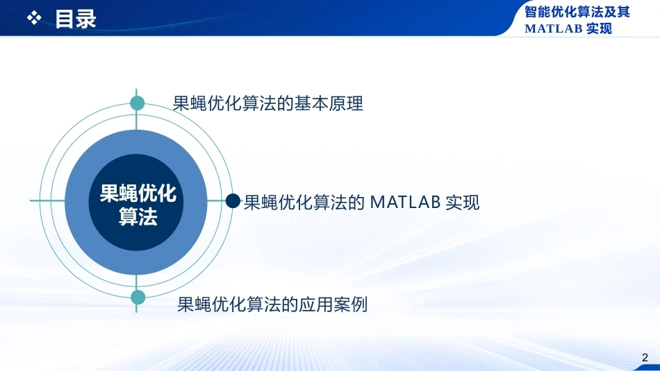 智能优化化算法及其MATLAB实现：果蝇优化算法PPT教学课件.pptx_第2页