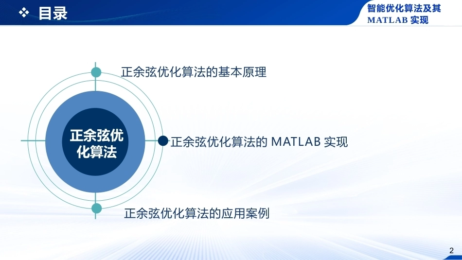 智能优化化算法及其MATLAB实现：正余弦优化算法PPT教学课件.pptx_第2页