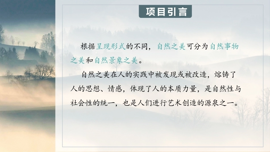 中职美育：自然之美PPT教学课件.pptx_第3页