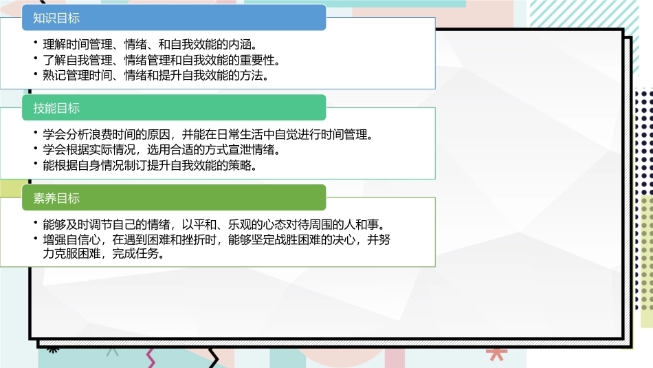 中职生职业素养：坚持自律，做好自我管理PPT教学课件.pptx_第2页