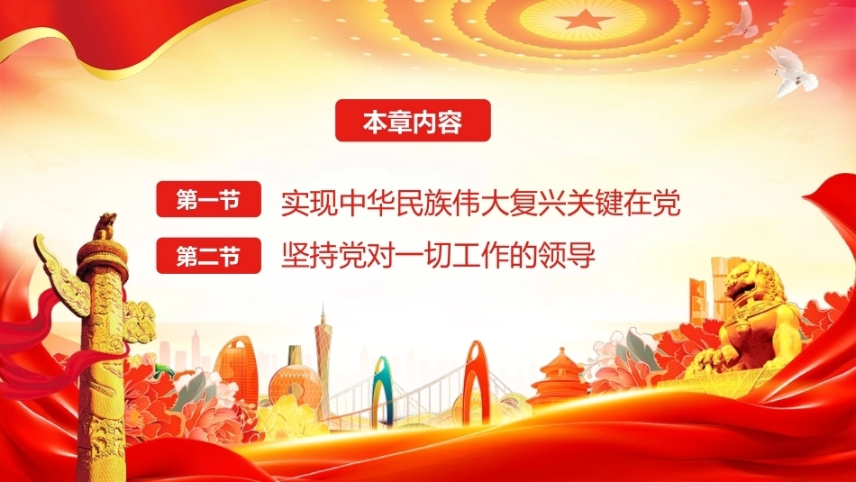 坚持和加强党的领导PPT党员培训课件.pptx_第3页