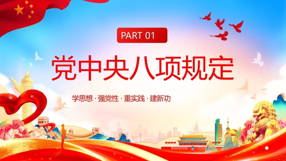 学习贯彻四风八规六大纪律PPT主题课件.pptx_第3页