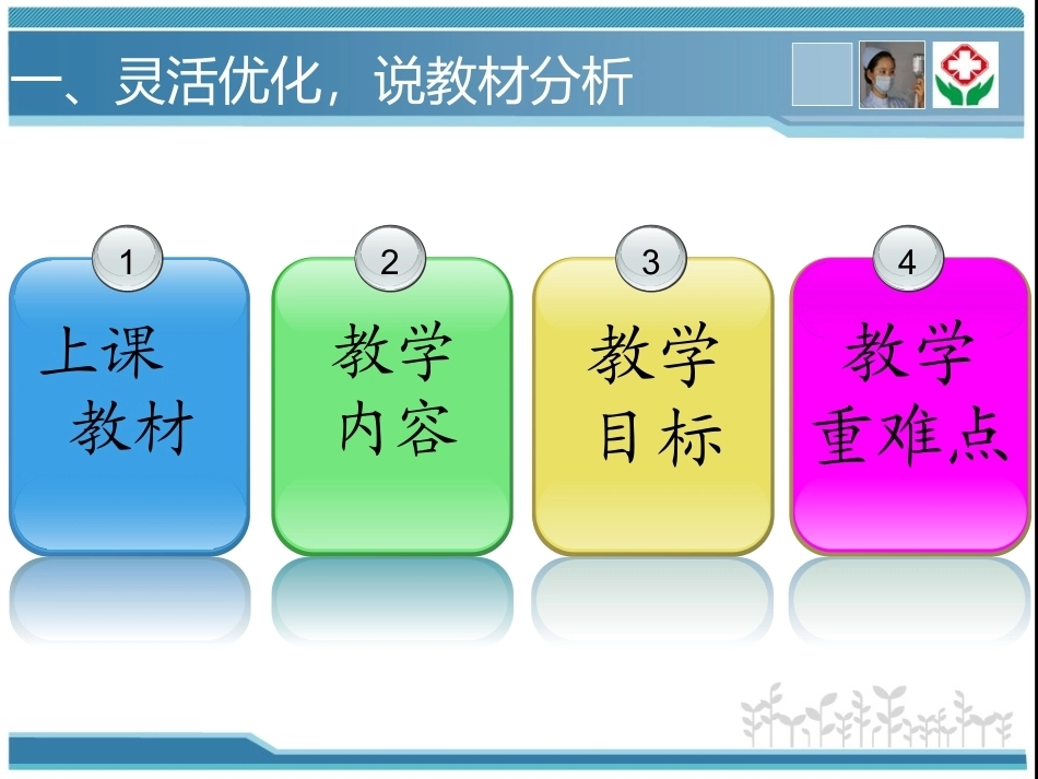 全国“创新杯”说课大赛医药卫生类优秀作品：护士姿态说课课件.ppt_第3页